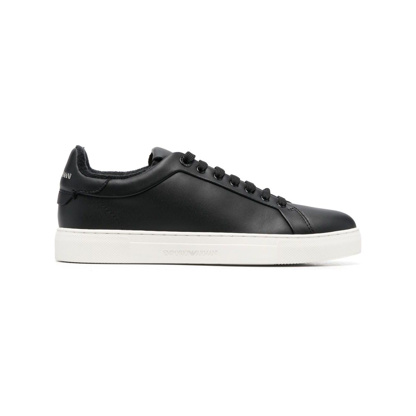Emporio Armani logo print lace-up sneaker X4X598XF66200002-P25
