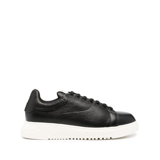 Emporio Armani tumbled leather sneakers X4X264XF76800002-P25