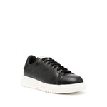 Emporio Armani tumbled leather sneakers X4X264XF76800002-P25
