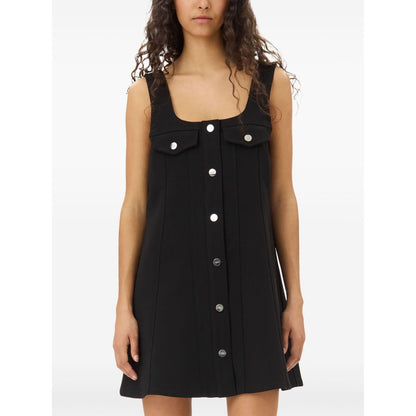Ganni crepe mini dress