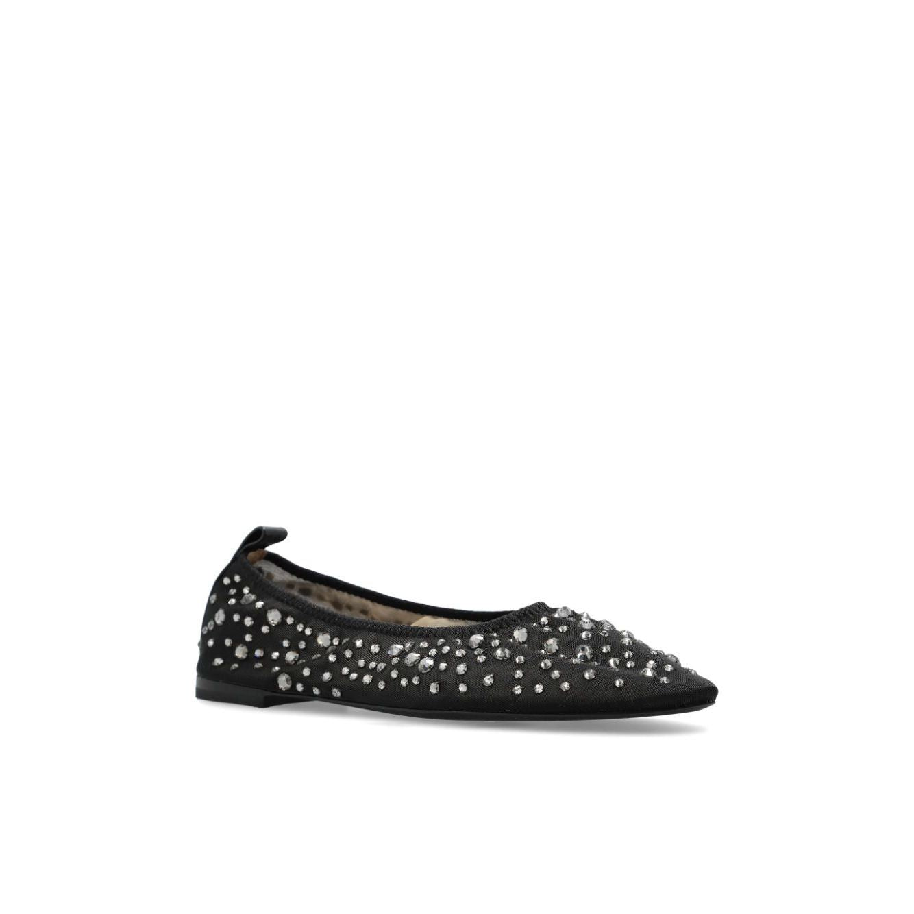Tory Burch crystal embellished ballerina shoes