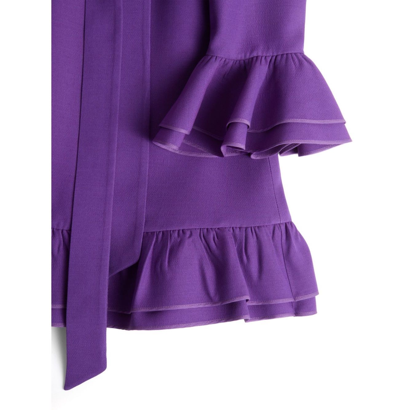 Valentino Crepe couture mini dress