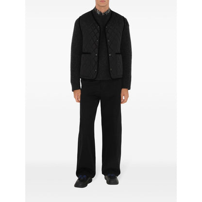 Burberry Nylon quilted sleeveless jacket