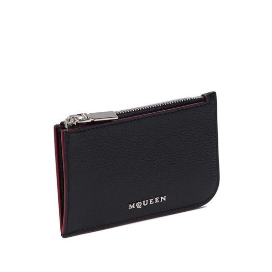 Alexander McQueen leather card case 8135461VDCC1000-P25