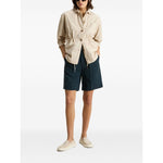 Woolrich Garment-Dyed Pure Cotton Overshirt beige Jackets