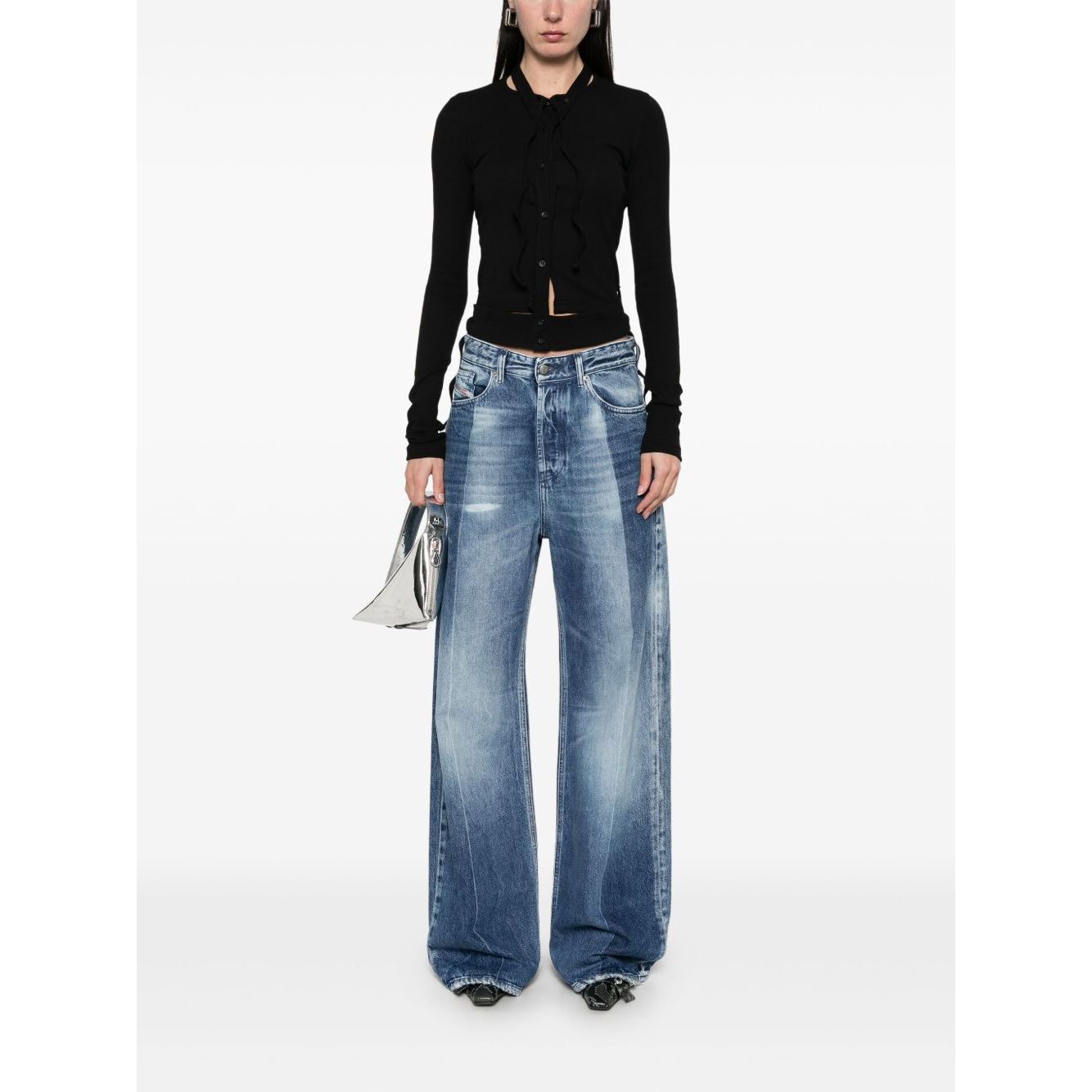 Ottolinger Double closure cardigan