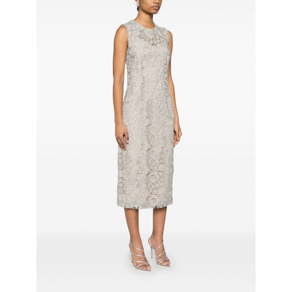 Parosh peonia midi dress