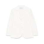 Harris Wharf London crinkled shoulder-pads blazer Jackets