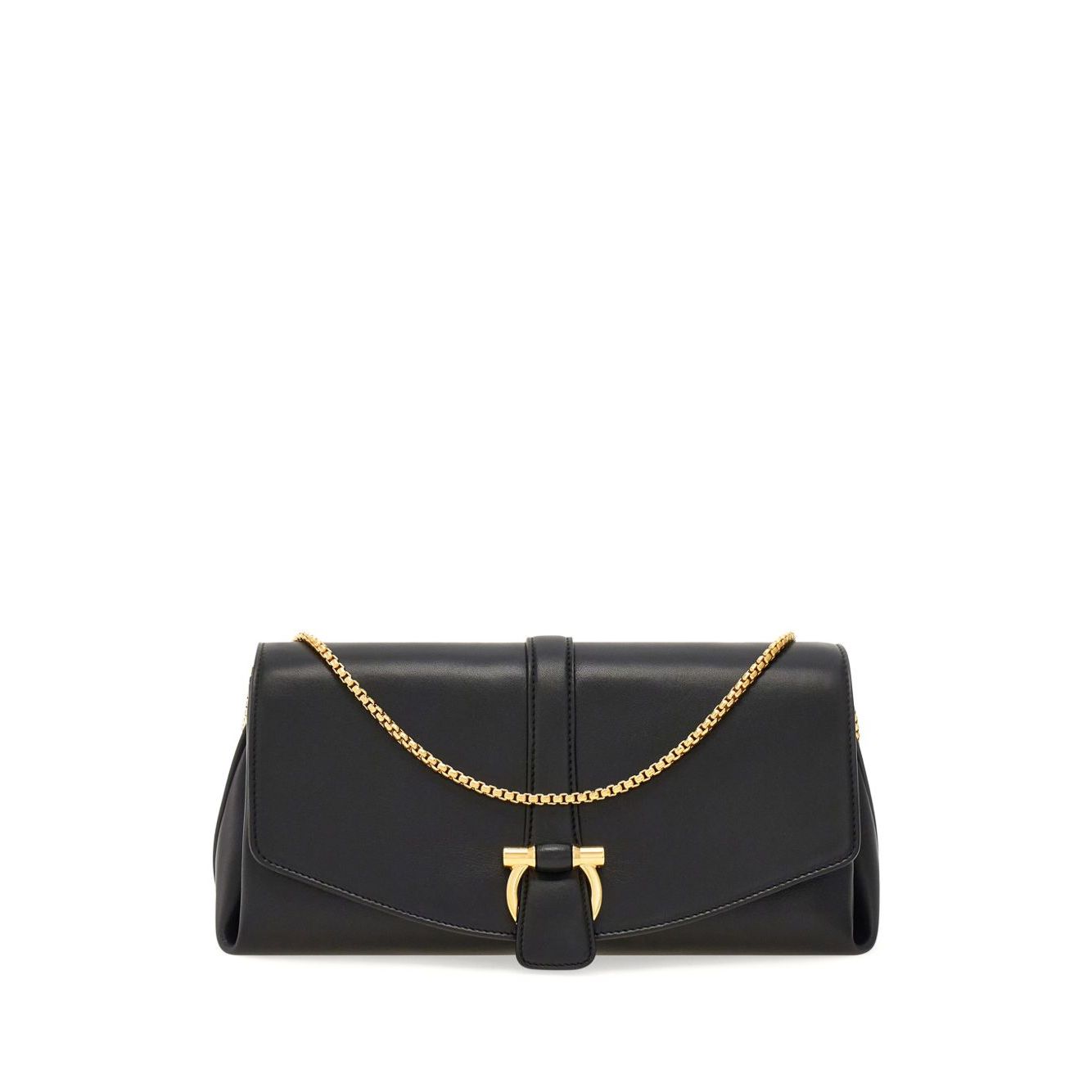Ferragamo Medium Front Flap Soulder Bag