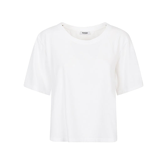 Base T-shirts and Polos White Topwear