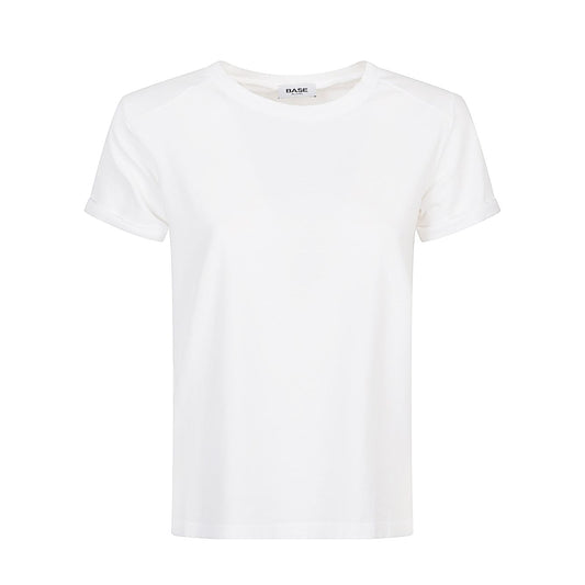 Base T-shirts and Polos White Topwear