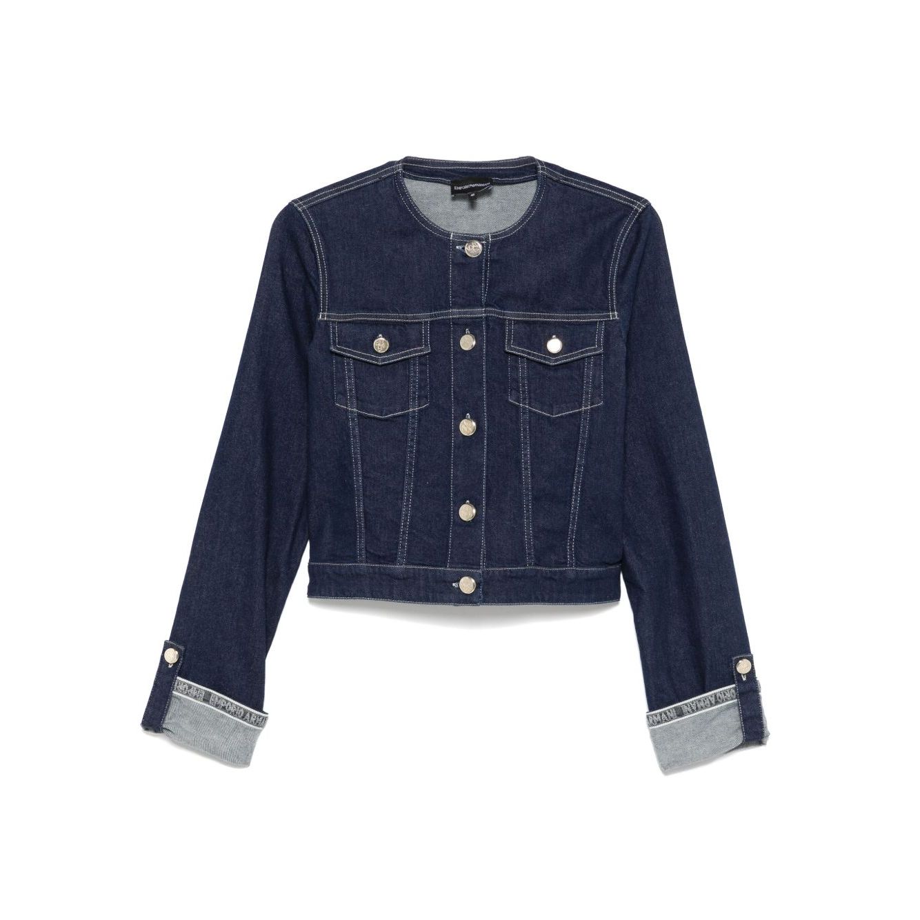 Emporio Armani Coats Blue Jackets