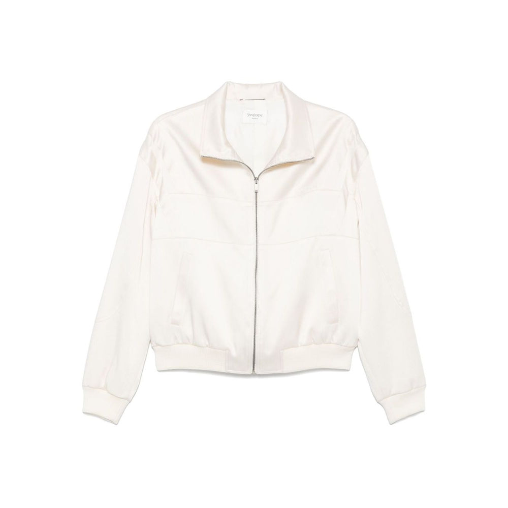 Saint Laurent satin Bomber Jacket Jackets