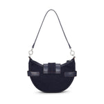 Ganni Buckle small denim cross-body bag A6137642-AI25