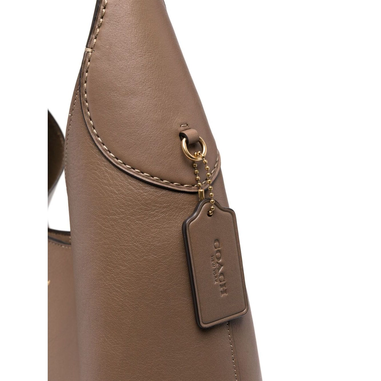 Front view with bag zipped and handles upright.