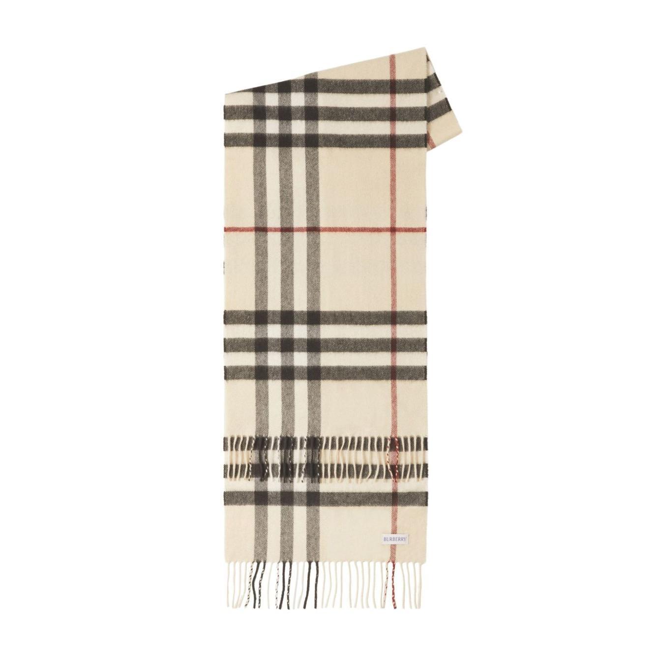 Burberry Check cashmere scarf 8077884A1450-AI25