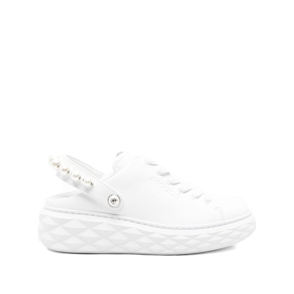 Jimmy Choo 50mm pearl-slingback platform sneakers