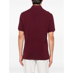 Brunello Cucinelli Embroidered cotton polo shirt