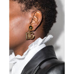 Dolce & Gabbana DG Logo earrings WEN6P6W1111ZOO00-AI25