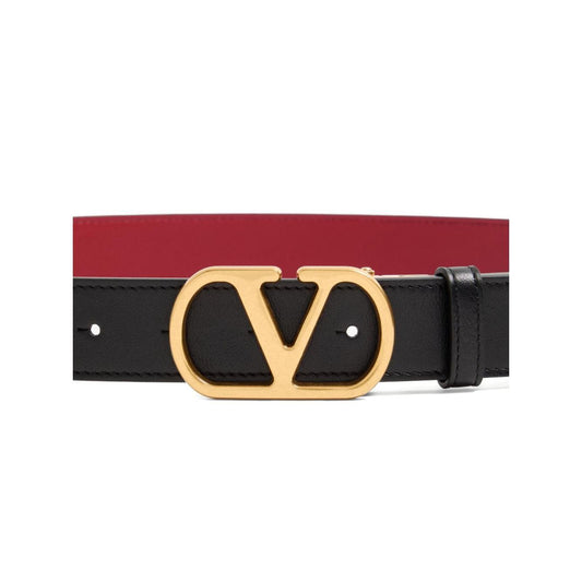 Valentino Garavani Vlogo Signature Reversible Belt In Shiny Calfskin 20mm WT0SQ3IYR43K-AI25