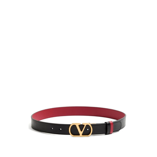 Valentino Garavani Vlogo Signature Reversible Belt In Shiny Calfskin 20mm WT0SQ3IYR43K-AI25