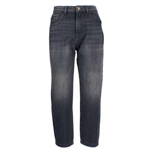 Yes Zee Black Cotton Women Jeans YE-7778-W25