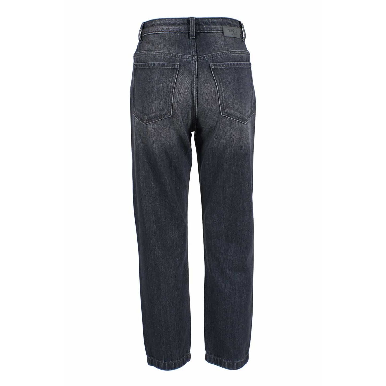 Yes Zee Black Cotton Jeans Denim