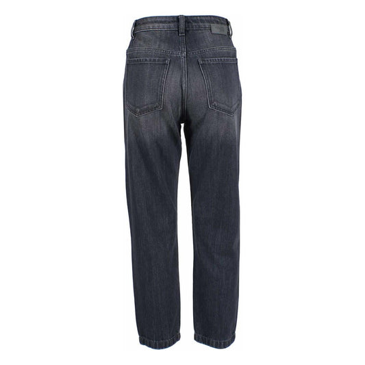 Yes Zee Black Cotton Women Jeans YE-7778-W25