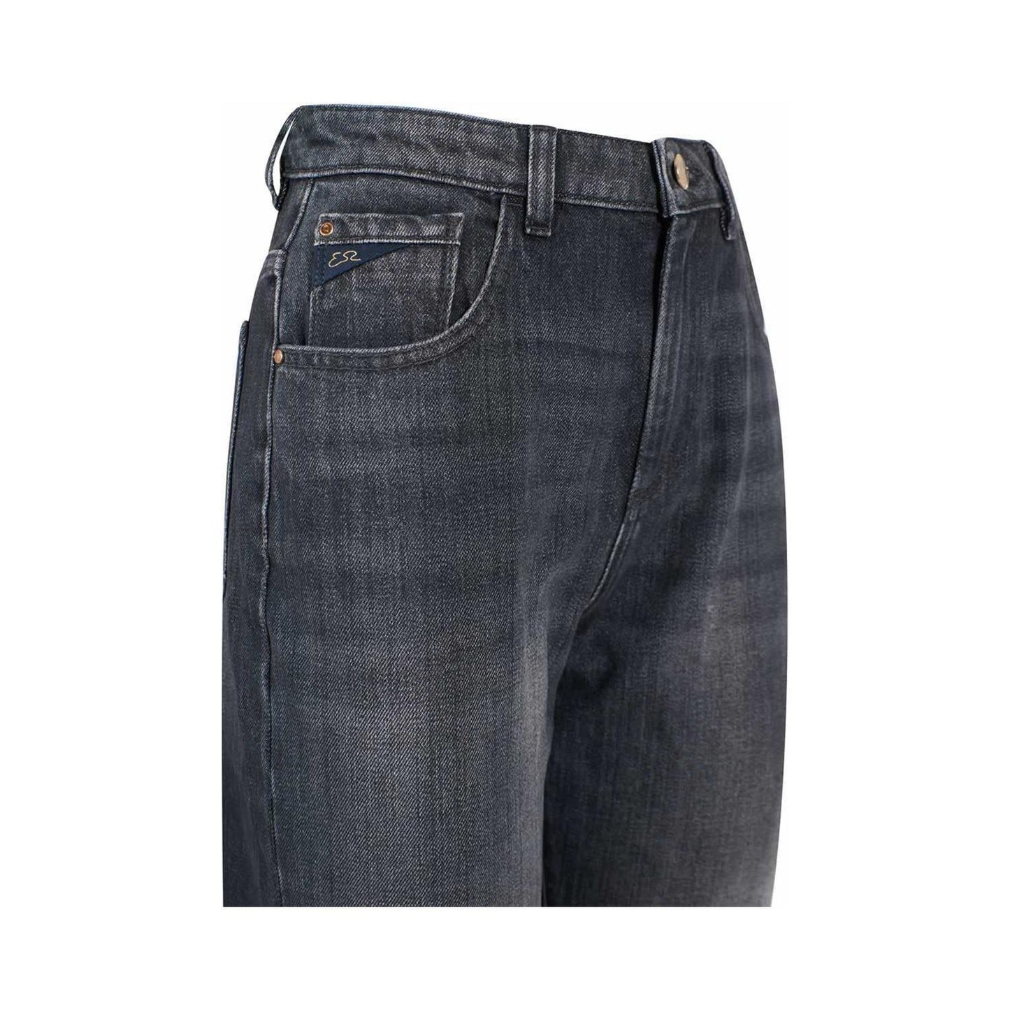 Yes Zee Black Cotton Women Jeans YE-7778-W25