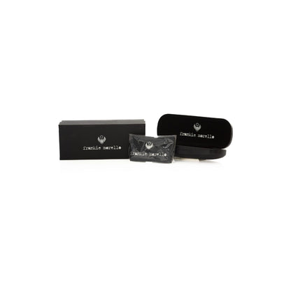 Frankie Morello Black Acetate Women Frame