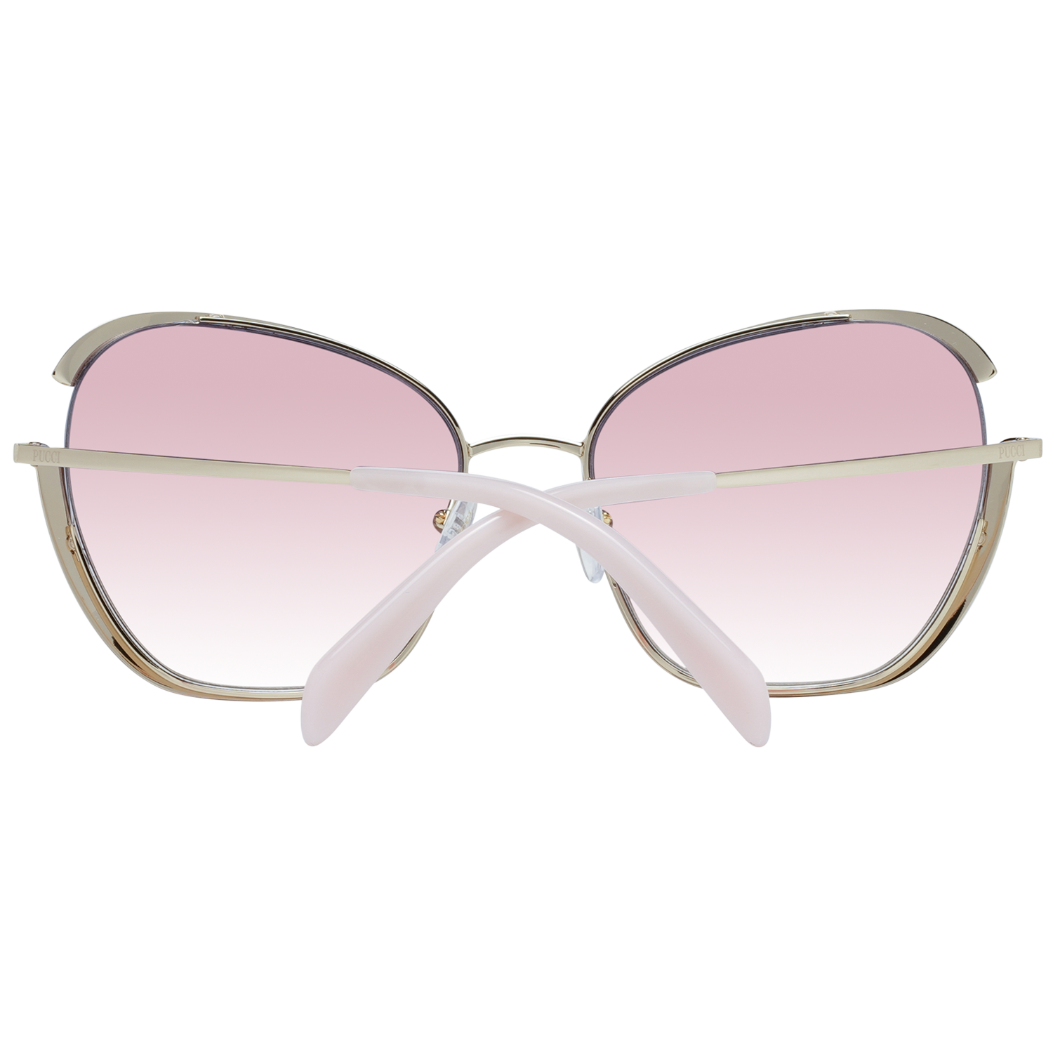 Emilio Pucci Gold Metal Sunglasses