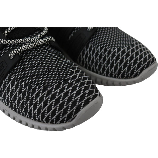 Plein Sport Exclusive Runner Mason Sneakers - Jet Black 4059623080513