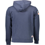 U.S. POLO ASSN. Blue Cotton Men Sweater US-9364-XXL