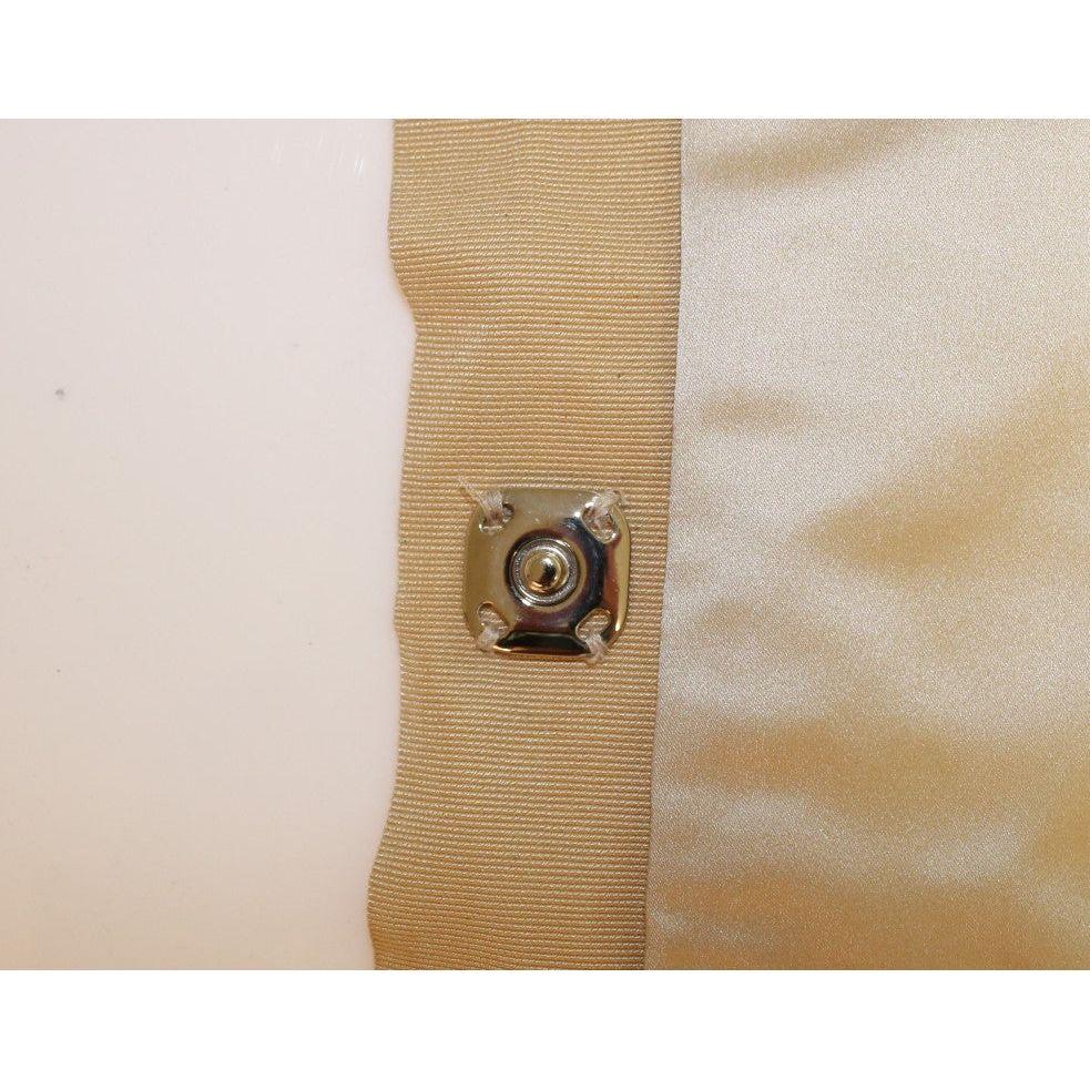 Dolce & Gabbana Beige MINK Fur Scarf Foulard Neck Wrap