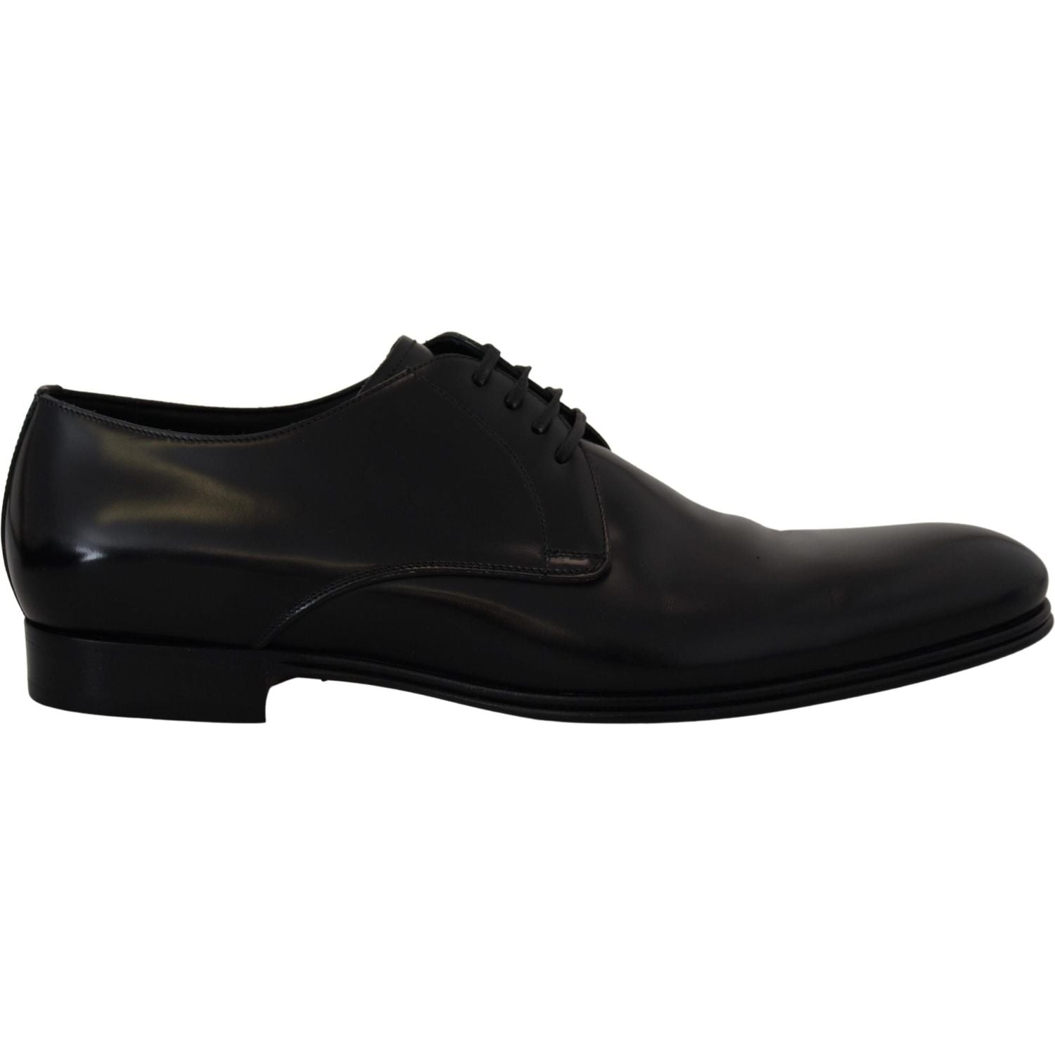 Dolce & Gabbana Black Leather Formal Dress Shoes