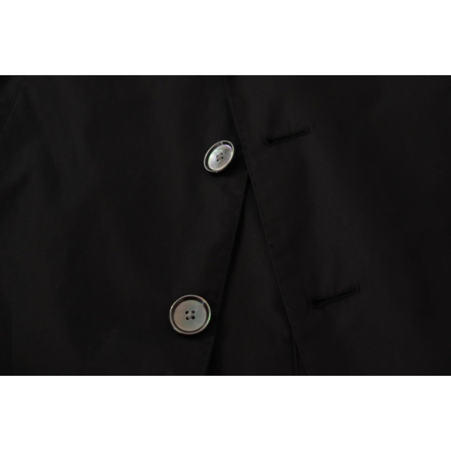 Dolce & Gabbana Black Single Breasted TAORMINA Breasted Blazer