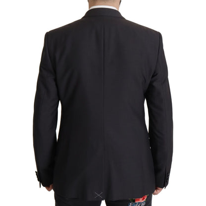 Dolce & Gabbana Dark Blue Single Breasted MARTINI Blazer