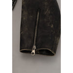 Dolce & Gabbana Black Houndstooth Polyester Bomber Jacket