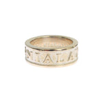 Nialaya Silver Splendor Sterling Ring for Men Ring Nialaya Light Gray