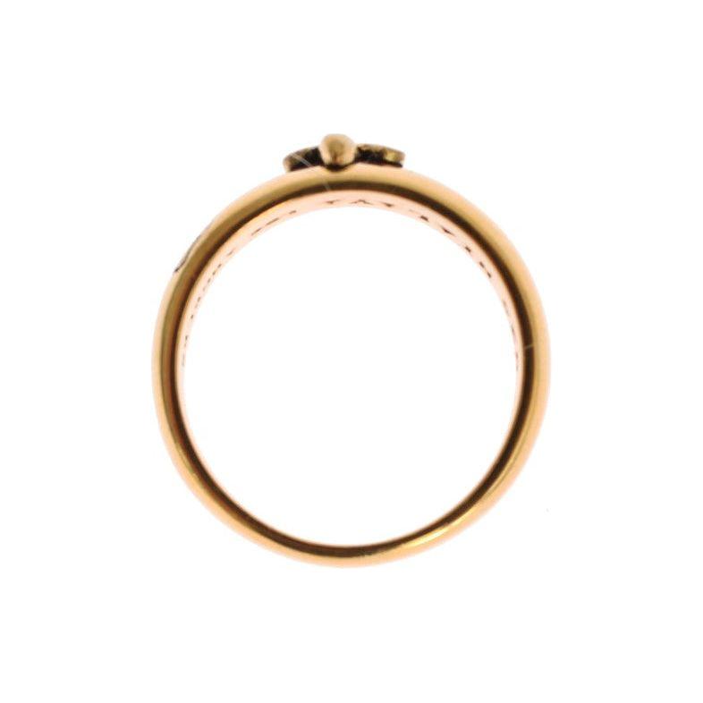 Nialaya Gold Plated 925 Silver Ring Ring
