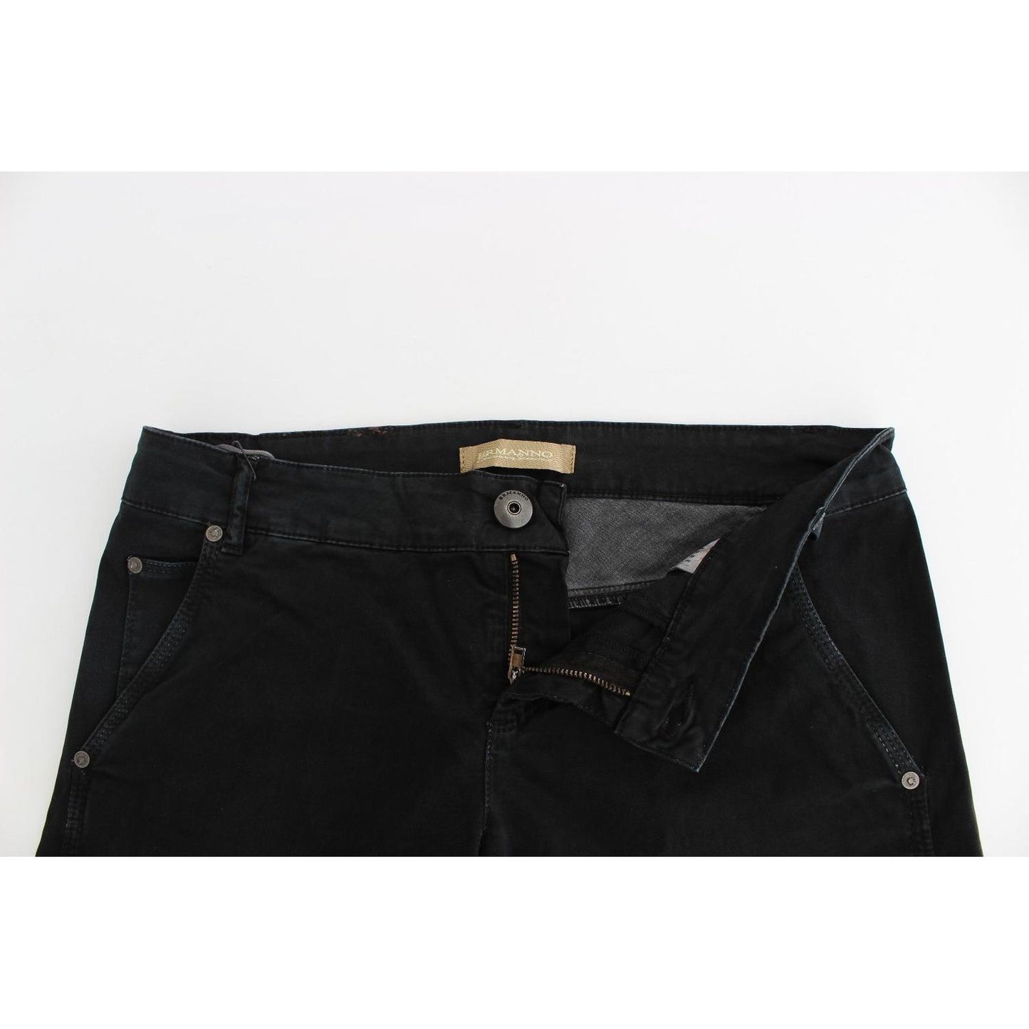 Ermanno Scervino Blue Slim Jeans Denim Pants Skinny Leg Straight