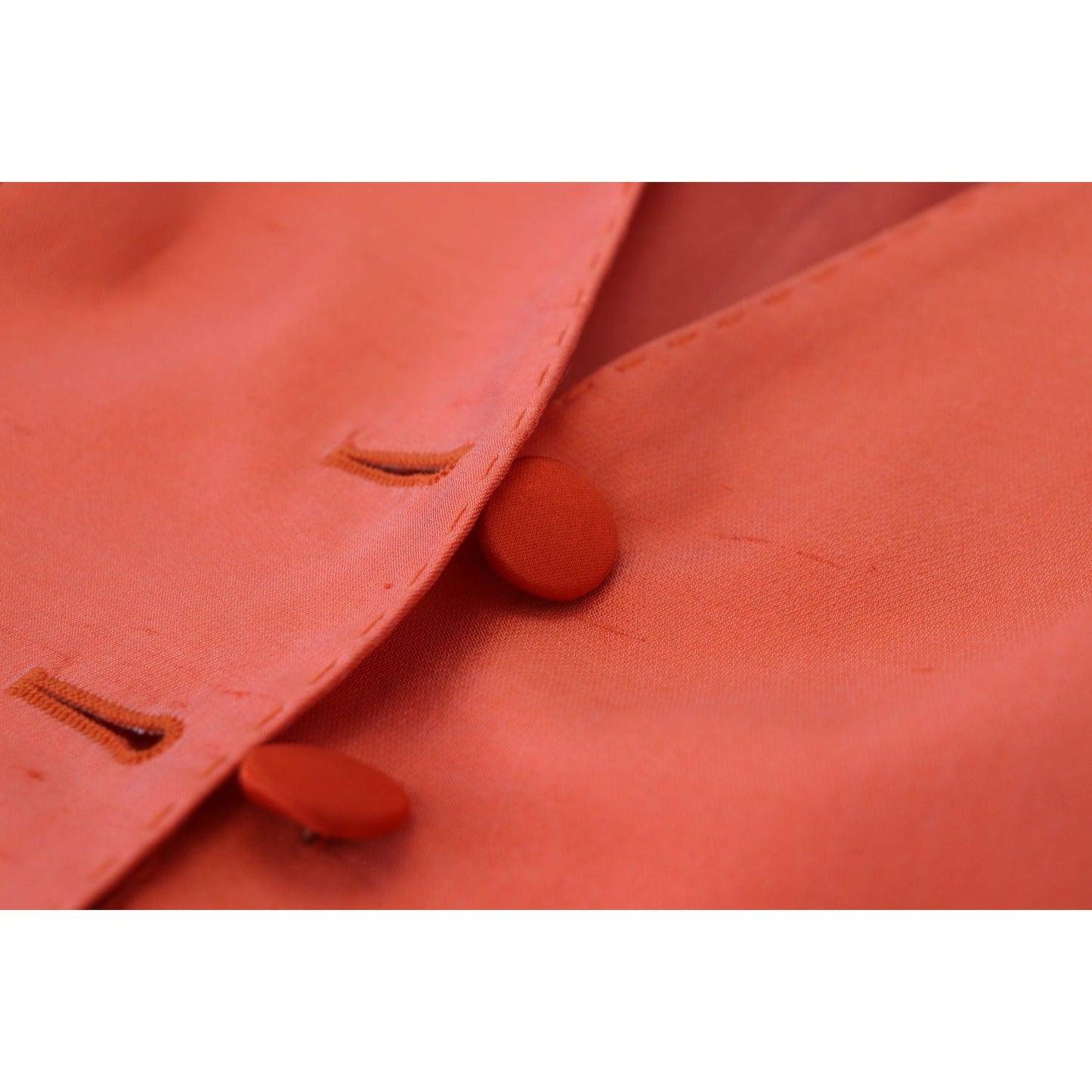 Dolce & Gabbana Orange Sleeveless Waistcoat Cropped Vest Top TSH83310- 40