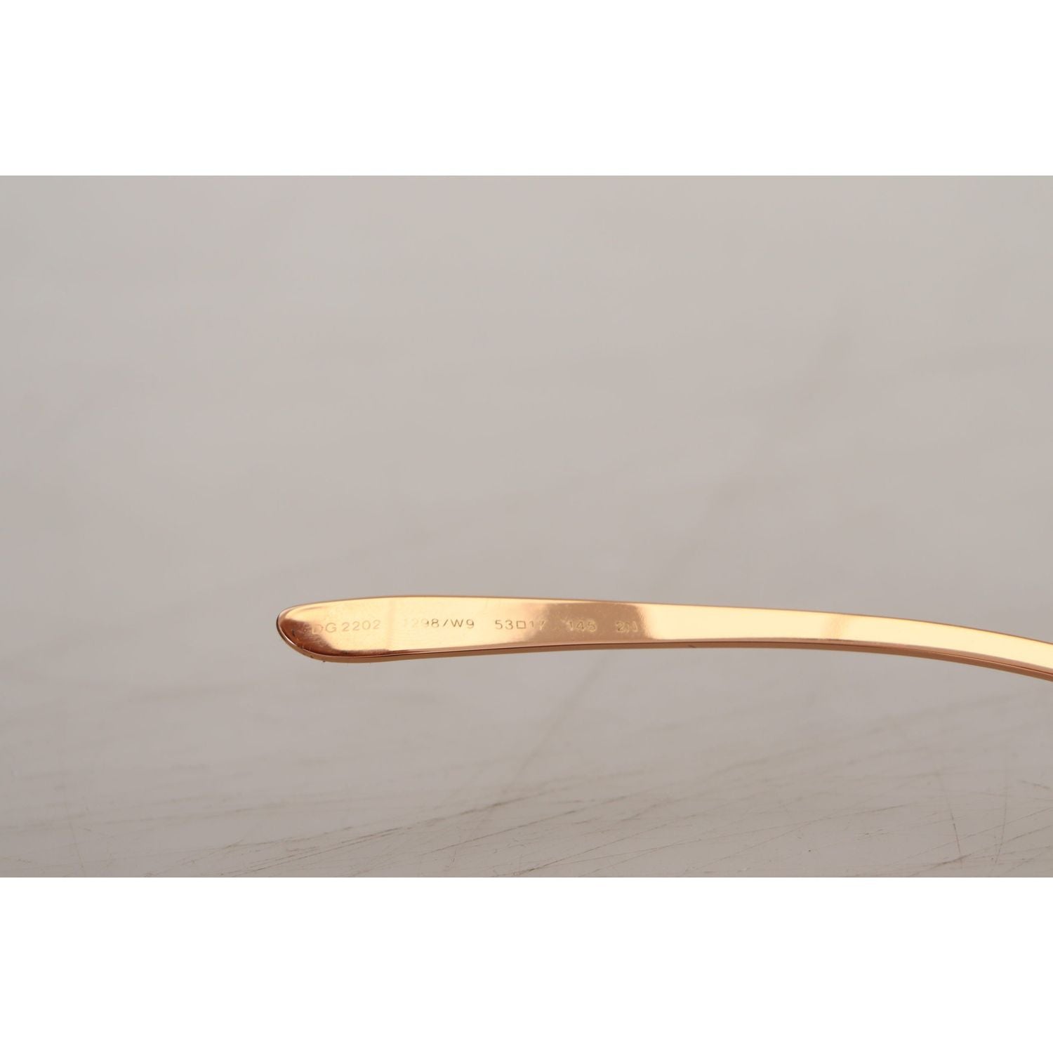 Dolce & Gabbana Pink Gold Rose Sequin Embroidery DG2202 Sunglasses