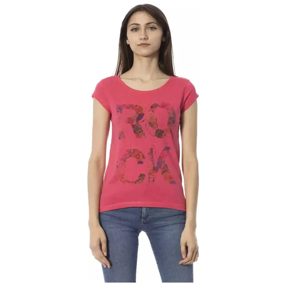 Trussardi Action Multicolor Cotton T-Shirt