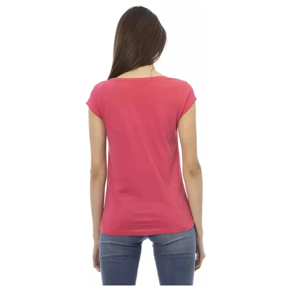 Trussardi Action Multicolor Cotton Women T-Shirt