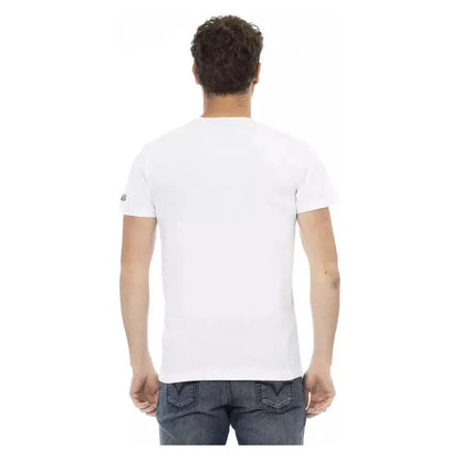 Trussardi Action White Cotton Men's T-Shirt