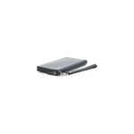Automobili Lamborghini Black Calfskin Men Wallet AU-22978