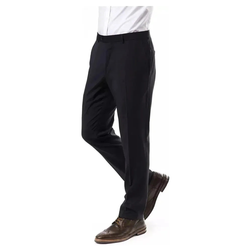 Uominitaliani Gray Wool Pant