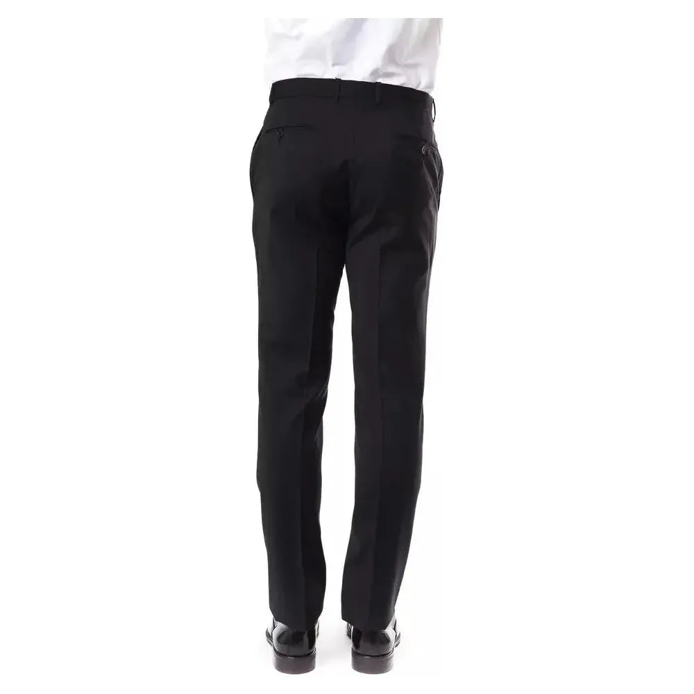 Uominitaliani Gray Wool Pant