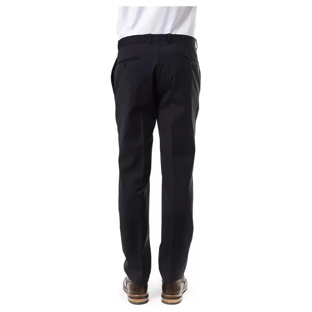 Uominitaliani Gray Wool Pant